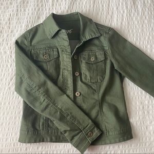 Army green jacket